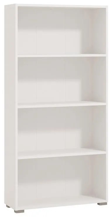 Βιβλιοθήκη Tomar 4 Λευκό 70x24,5x142 εκ. 70x24.5x142 εκ.