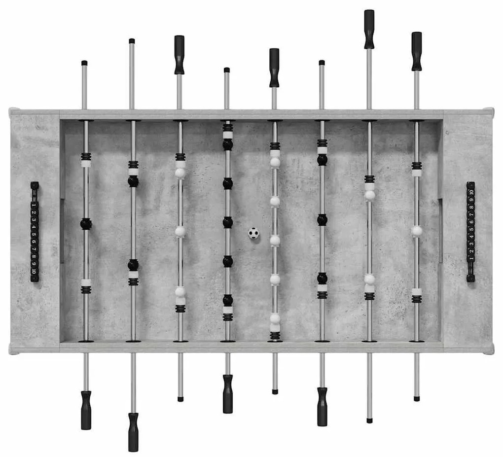 vidaXL Τραπέζι Ποδιού 2 pcs Σκυρόδεμα Γκρι 146,5 x 74 x 85 εκ.