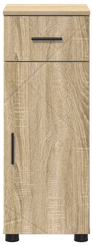 vidaXL Ντουλάπι Μπάνιου Sonoma Δρυς 30 x 35 x 80 εκ Επεξεργασμένο ξύλο