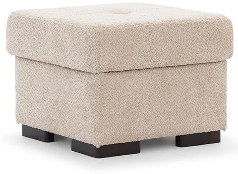 Πουφ Tare Mini χωρίς αποθηκευτικό χώρο/ Μπεζ/ 60x45,5x60/ BOG235