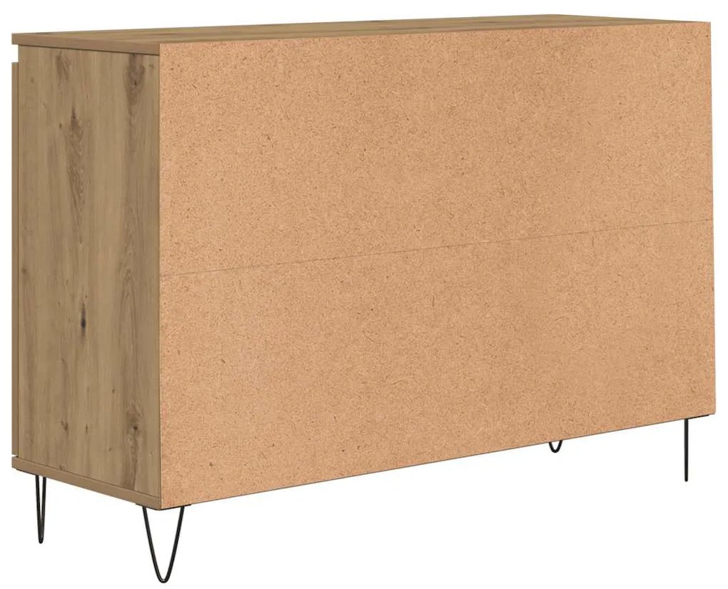 vidaXL Μπουφές Δρυς τεχνίτης 104 x 35 x 70 εκ. από Επεξεργασμένο Ξύλο