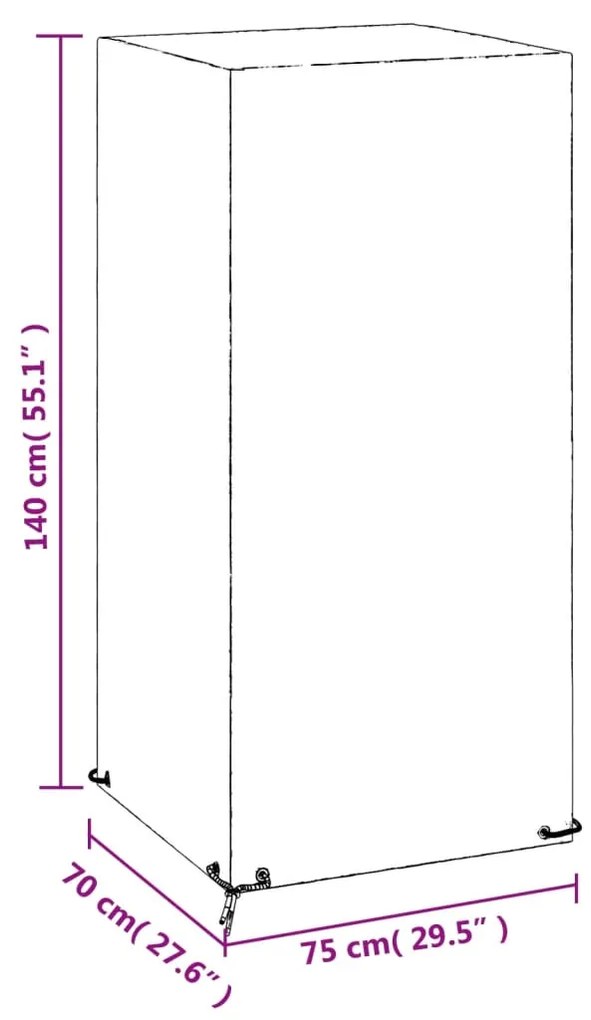 ΚΑΛΥΜΜΑ ΚΑΡΕΚΛΑΣ ΚΗΠΟΥ ΜΕ 8 ΚΡΙΚΟΥΣ 75X70X140 ΕΚ. ΠΟΛΥΑΙΘΥΛΕΝΙΟ 319337