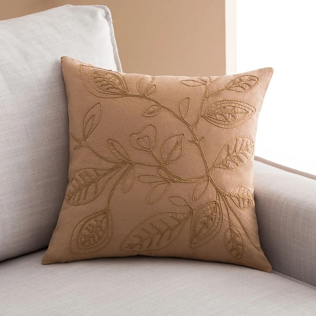 Μαξιλαροθήκη Διακοσμητική Indigo 381/ 36 Jute Gofis Home 43X43 100% Cotton