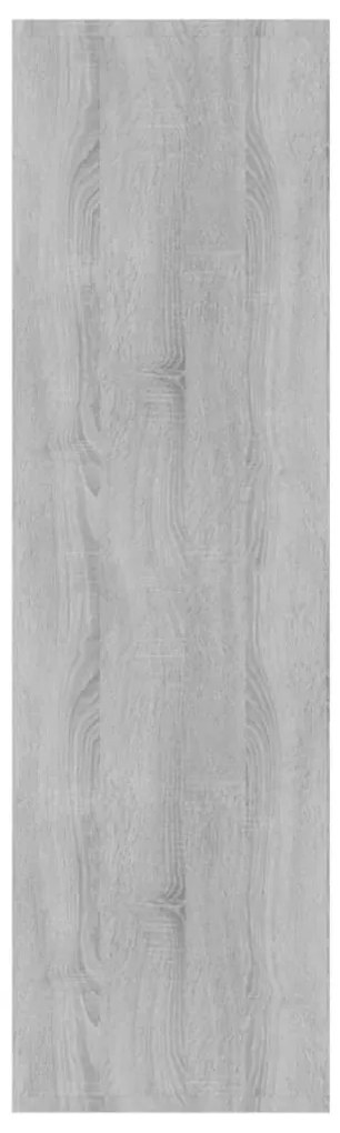 vidaXL Βιβλιοθήκη/Διαχωρ. Χώρου Γκρι Sonoma 80x30x103 εκ Επεξεργ. Ξύλο