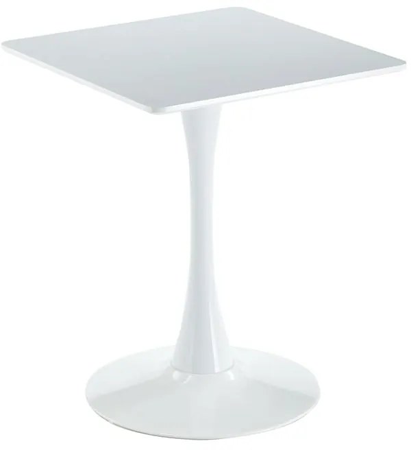 BREAK Τραπέζι MDF Μαύρο, Βάση Μέταλλο Βαφή Μαύρο