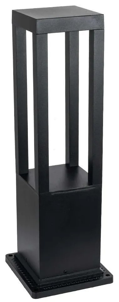 Φωτιστικό Δαπέδου Κήπου Honebee 90541 20x20x60cm LED 15W 1500lm IP65 2700K Black GloboStar