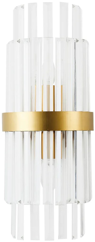 Φωτιστικό Τοίχου - Απλίκα M6619-A2 TORRENT BRUSHED GOLD WALL LAMP Γ3 - 21W - 50W - 77-8214