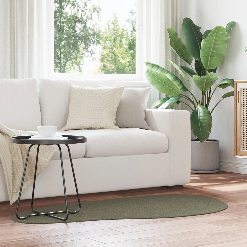 vidaXL Χαλί ""HUARTE"" Μαλακό και Πλένεται Δάσος Πράσινο 80 x 150 εκ.
