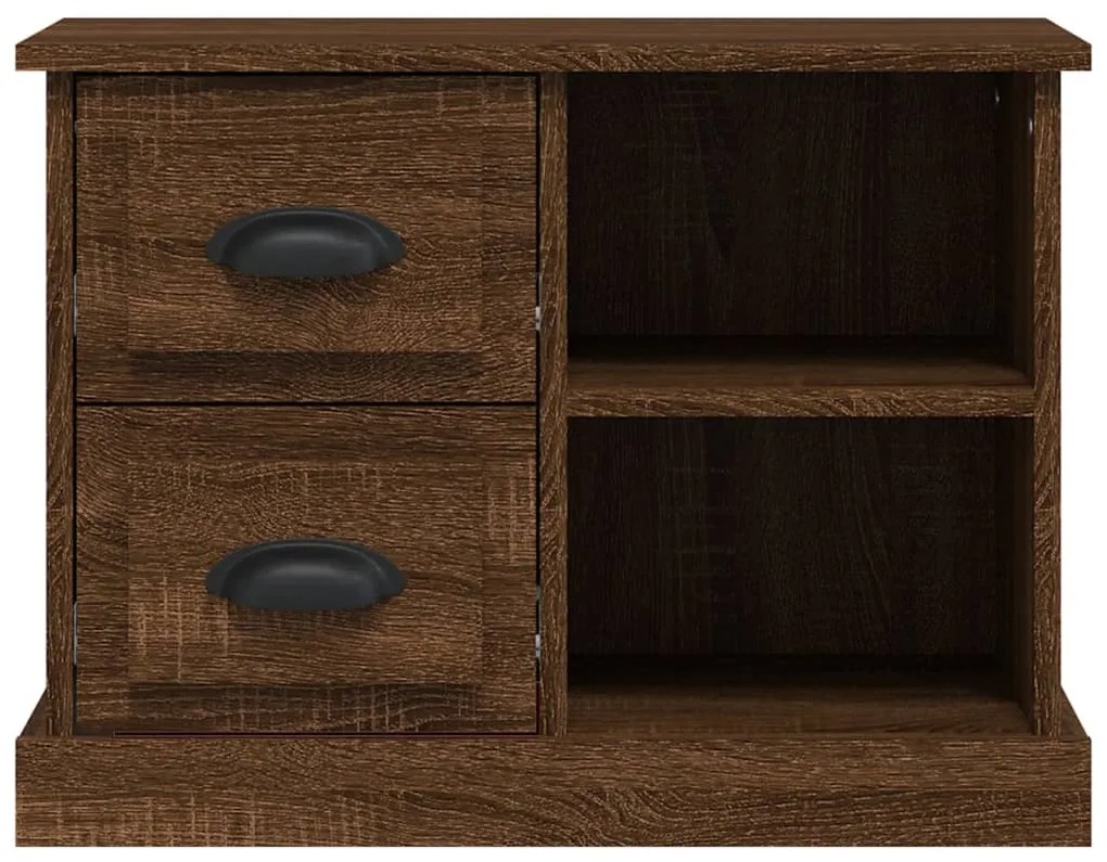 vidaXL Κομοδίνο Καφέ Δρυς 60 x 35,5 x 45 εκ.