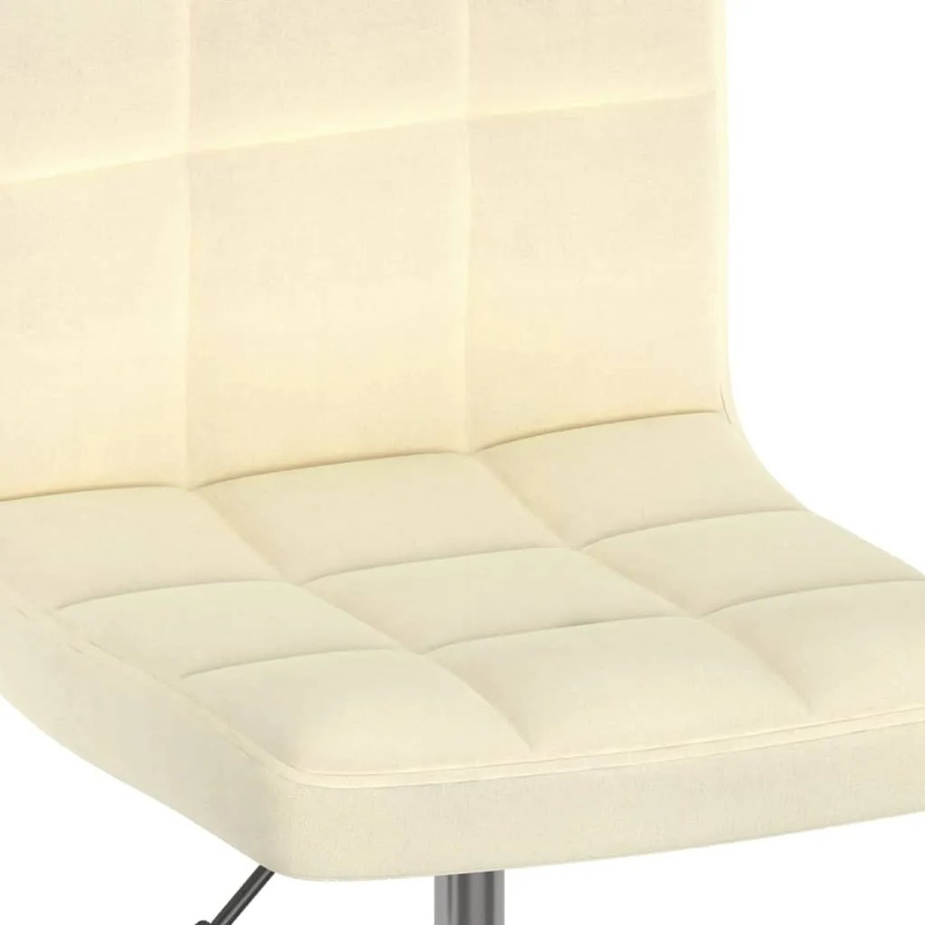 3087460  SWIVEL DINING CHAIRS 6 PCS CREAM FABRIC (334211×3) 3087460