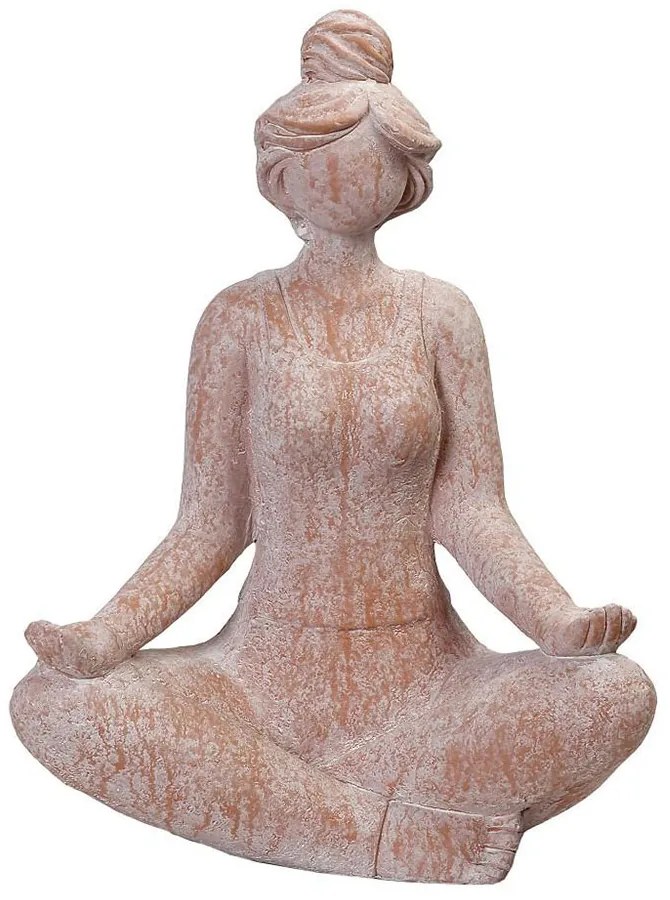 Διακοσμητική Φιγούρα Γυναίκα (38x22.5x50) Espiel Yoga KUN312