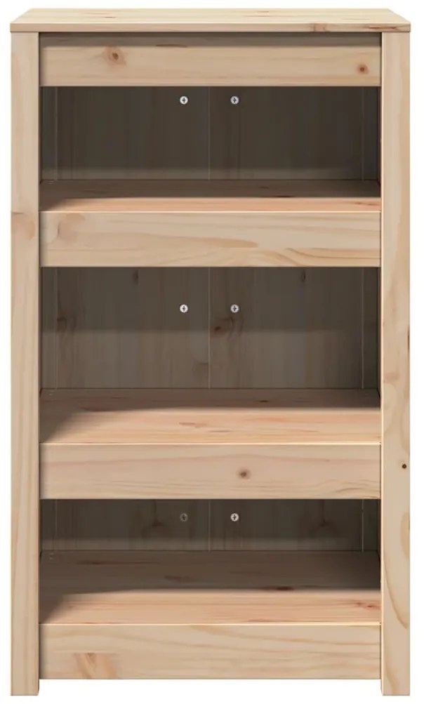 vidaXL Ντουλάπα Κουζίνας Καφέ 55 x 55 x 92 cm Μασίφ ξύλο πεύκου