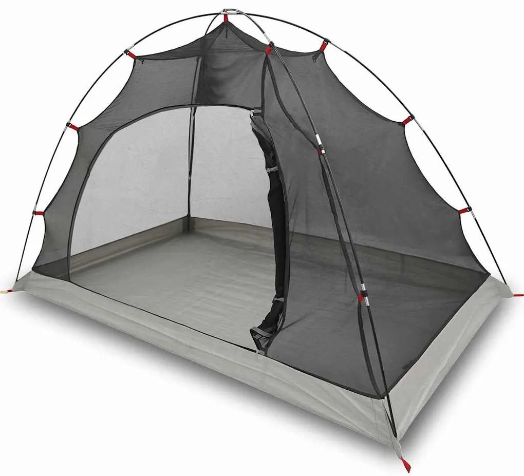 vidaXL Σκηνή με στέγη Άλλο Γκρι και Μαύρο 236 x 150 x 136 εκ