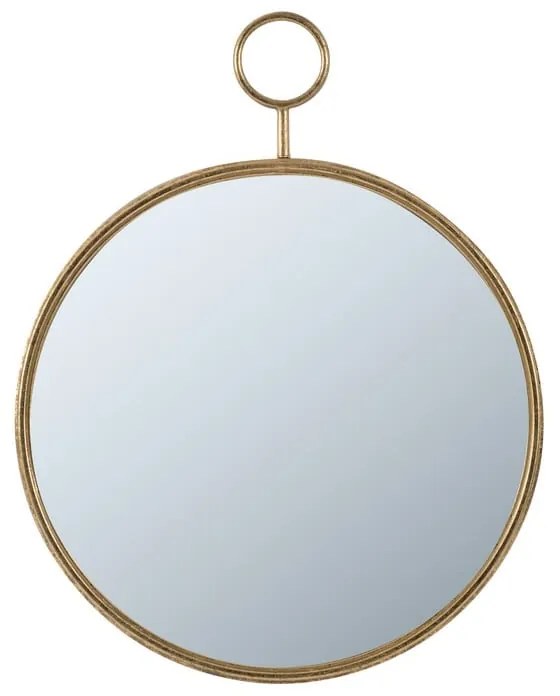 Artekko Artekko Mirror Χρυσός Μεταλλικός Καθρέπτης Τοίχου (57x4.5x72)cm 44408-DS