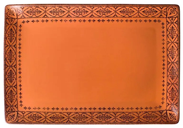 Σερβίτσιο Πιάτων Πορσελάνης Vintage Terracotta – Σετ για 6 άτομα - 20τμχ - Oriana Ferelli