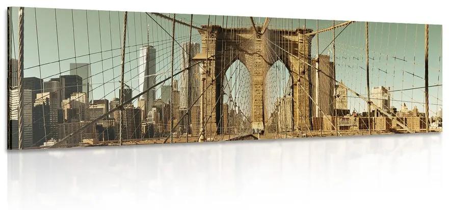 Εικόνα της γέφυρας του Μανχάταν στη Νέα Υόρκη - 150x50