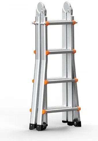 VEVOR Telescoping Ladder A Frame 15 FT Extension Multi-Function for Homework
