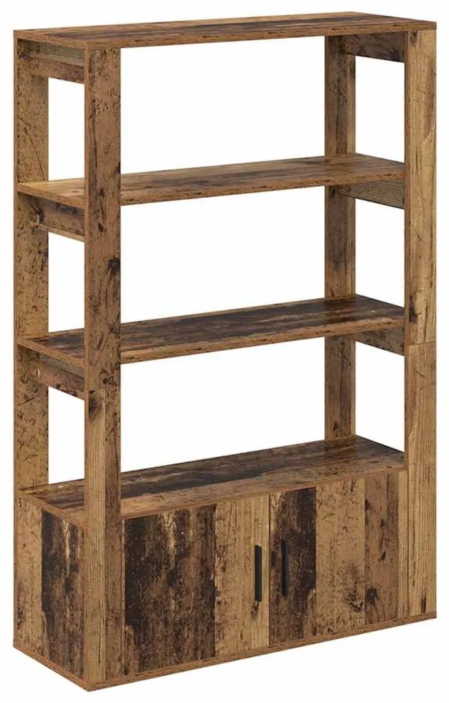 vidaXL Πλαϊνό γραφείο Παλαιό ξύλο 30 x 80 x 119.5 εκ