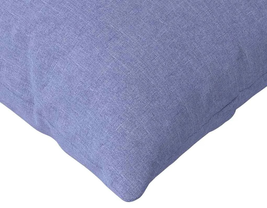vidaXL Μαξιλάρι Καναπέ 2 pcs Μπλε τζην 200 x 40 εκ. ύφασμα