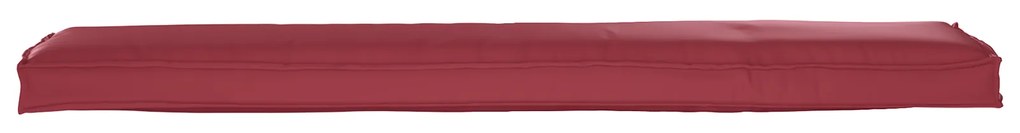 vidaXL Μαξιλάρι Παλέτας για Πάγκο Μπορντό 180x40x8 cm Ύφασμα Oxford