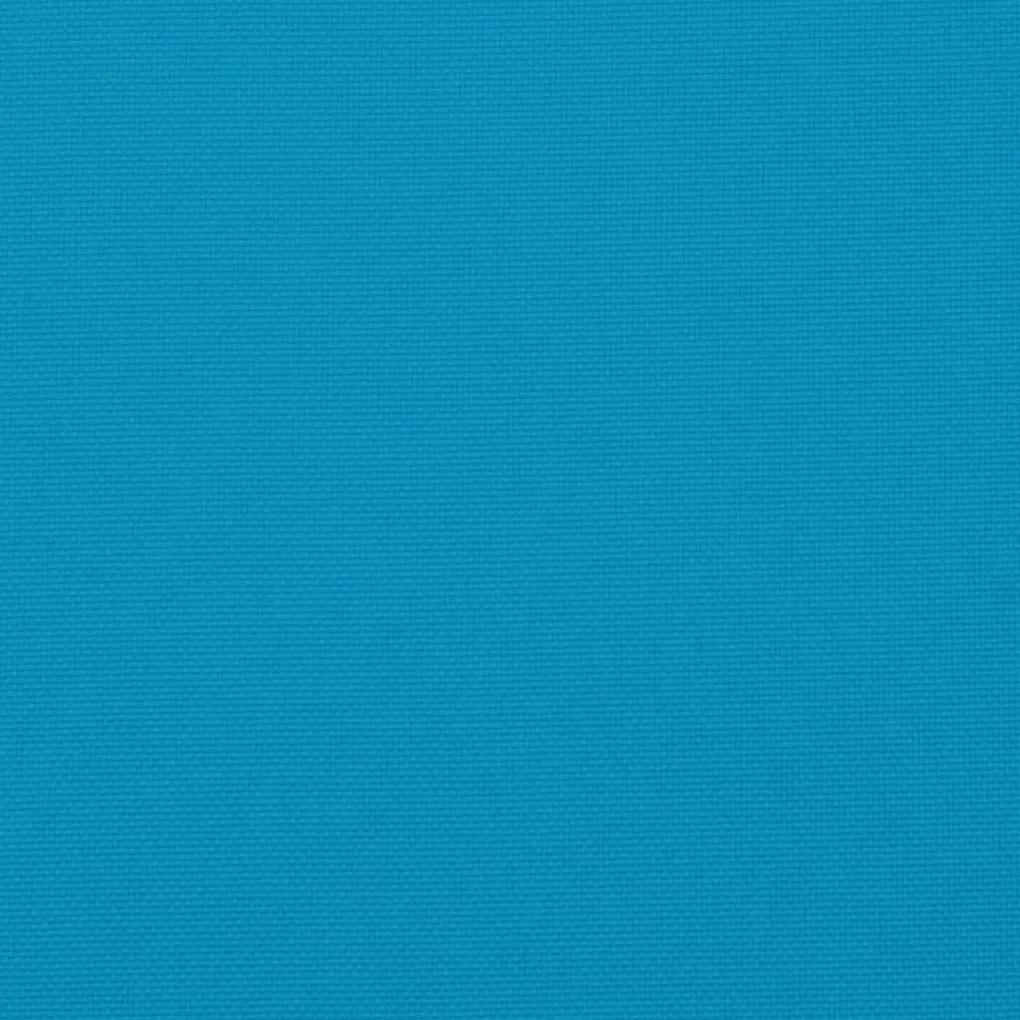 Μαξιλάρι Παλέτας Μπλε 120 x 40 x 12 εκ. Υφασμάτινο - Μπλε