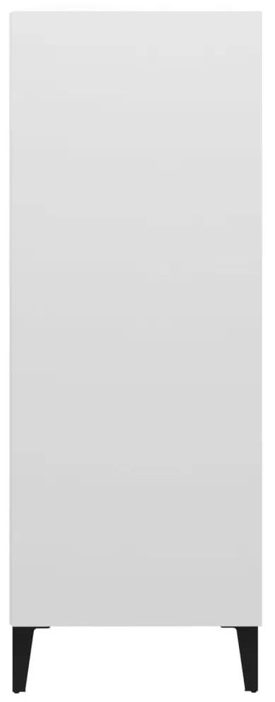 Ντουλάπι Λευκό 69,5 x 32,5 x 90 εκ. από Επεξεργασμένο Ξύλο - Λευκό