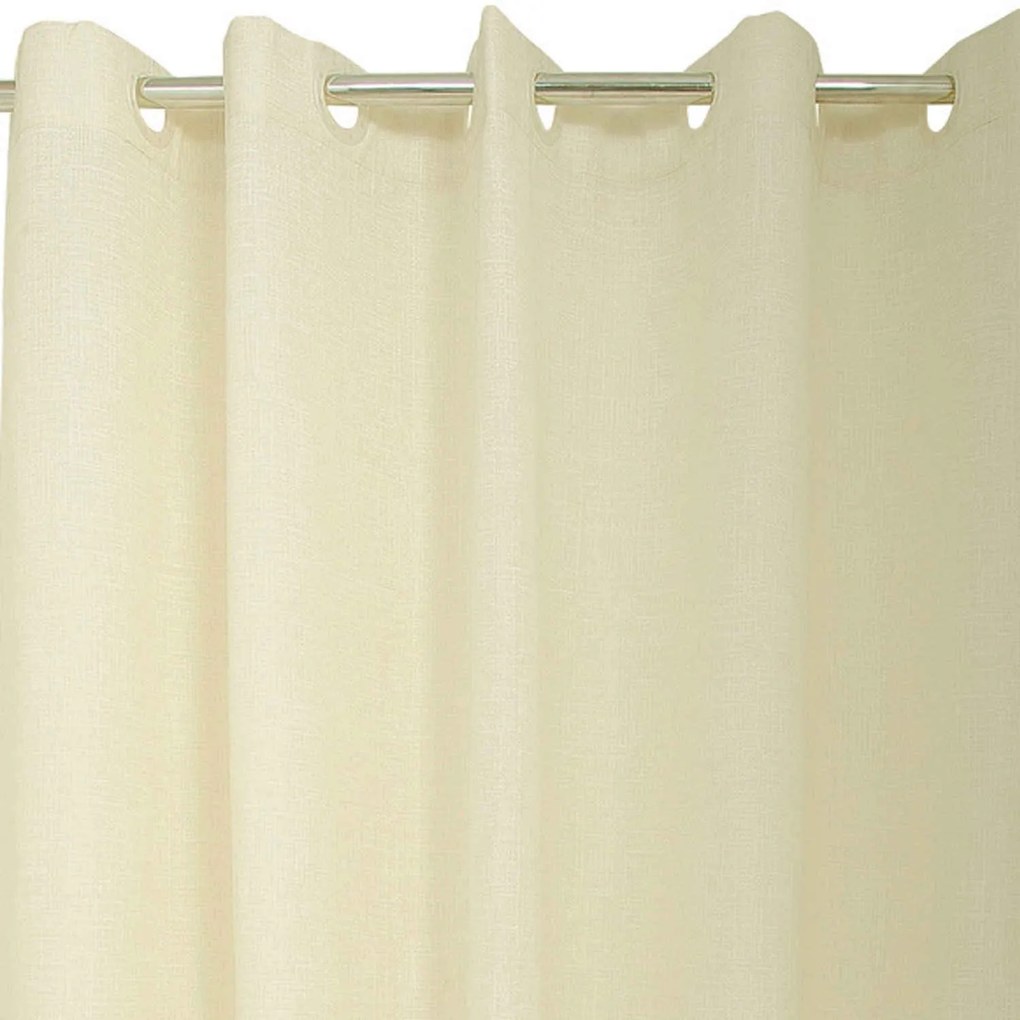 Κουρτίνα Μπάνιου Devon 02473.001 Beige 180X200cm 180Πx200Υ 180x200cm Πολυέστερ