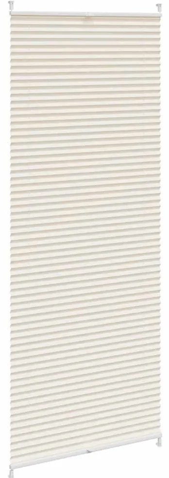 vidaXL Σύστημα Σκίασης Πλισέ Κρεμ 70 x 200 εκ.