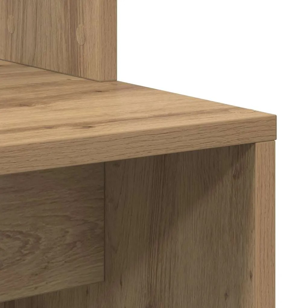vidaXL Γραφείο artisan δρυς 78.5 x 37 x 154.5 εκ Επεξεργασμένο ξύλο