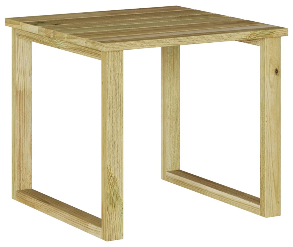 vidaXL Τραπέζι Ξαπλώστρας 40x40x36 cm Εμποτισμένο Ξύλο Πεύκου