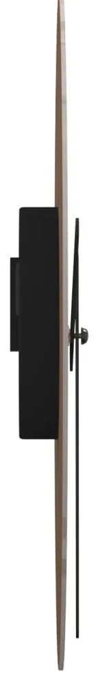 vidaXL Ρολόι Επιτοίχιο με Φωτεινούς Αριθμούς/Δείκτες Κίτρινο Ø30 εκ.