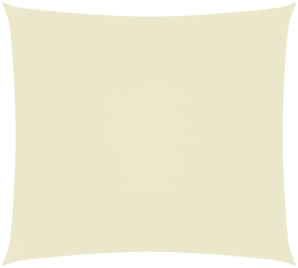 Πανί Σκίασης Ορθογώνιο Κρεμ 5 x 6 μ. από Ύφασμα Oxford - Κρεμ