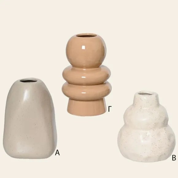 Beauty Home Πήλινο Βαζάκι 7 x 10 cm  Β