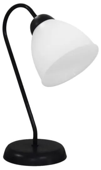 Επιτραπέζιο Φωτιστικό LAB OVO SP-21 OVOPR BL-WH ΠΟΡΤΑΤΙΦ 09-0061 Heronia-09-0061-Μαύρο-Λευκό 09-0061