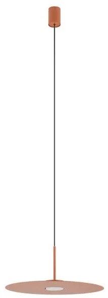 Κρεμαστό Φωτιστικό Οροφής 1xGX53 Φ40cm Simone Nowodvorski 11412 Κόκκινο