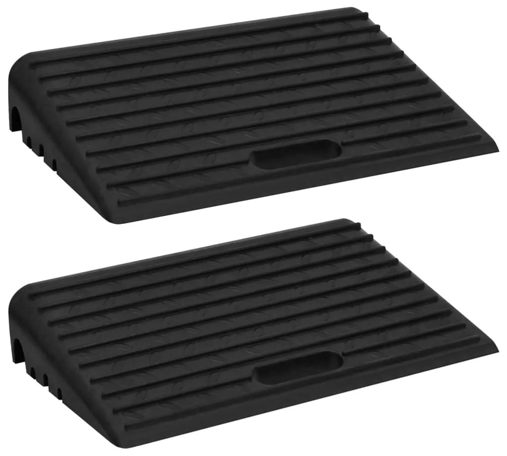 vidaXL Ράμπες Πεζοδρομίου 2 τεμ. 50 x 30 x 11 εκ. από Καουτσούκ