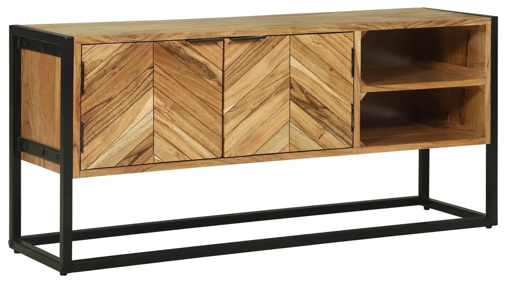 vidaXL Γραφείο Τηλεόρασης 110x30x50 εκ Μασίφ Ξύλο Ακακίας