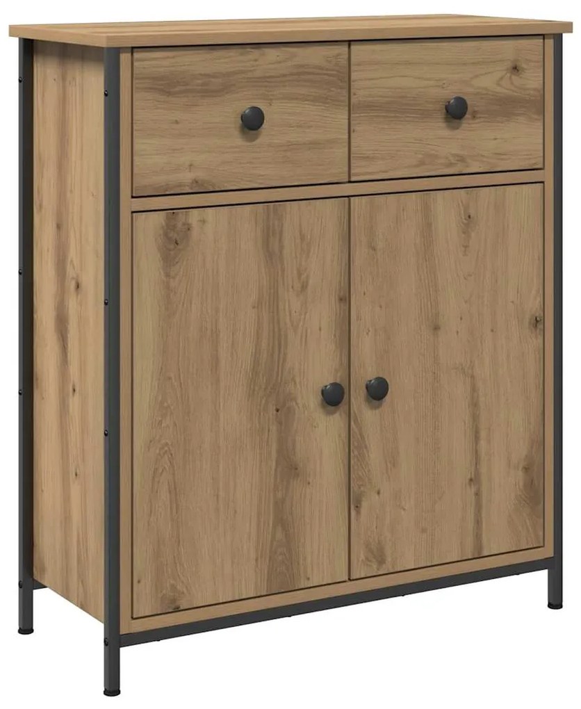 vidaXL Ντουλάπι Αρτισιανή Δρυς 70 x 30 x 80 εκ. από Επεξεργ. Ξύλο