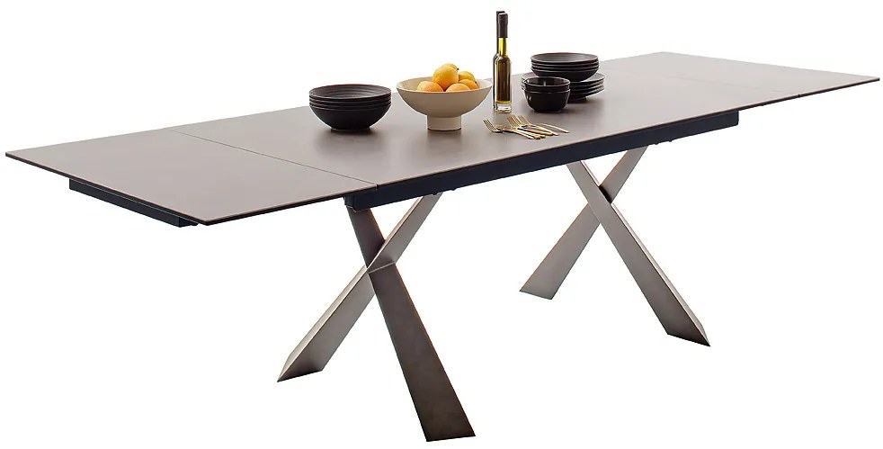 Τραπεζαρία Καφέ Μασίφ 180x90x76