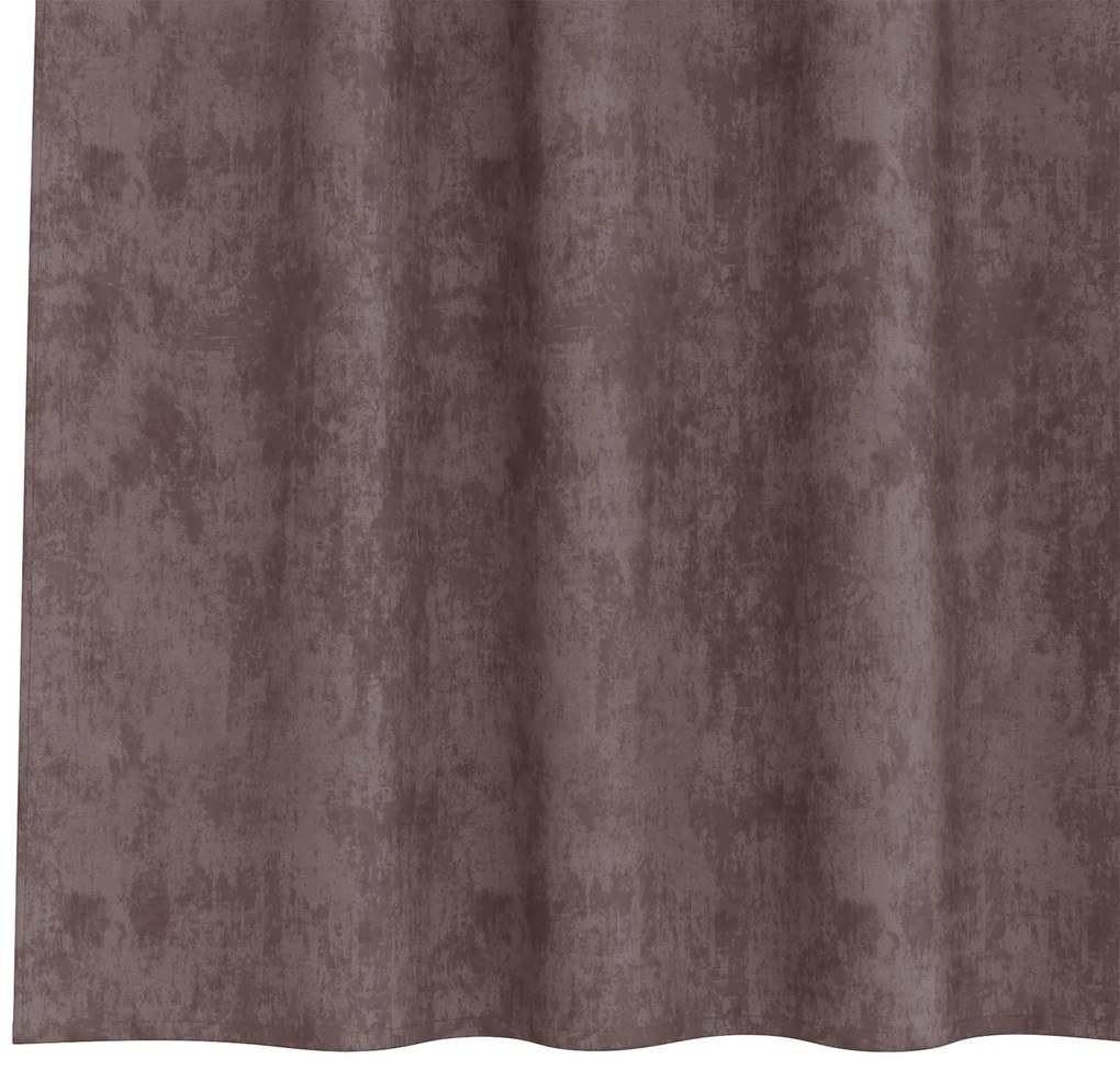 vidaXL κουρτίνες 2 τεμ με θηλιές Καφέ 245x140 εκ.
