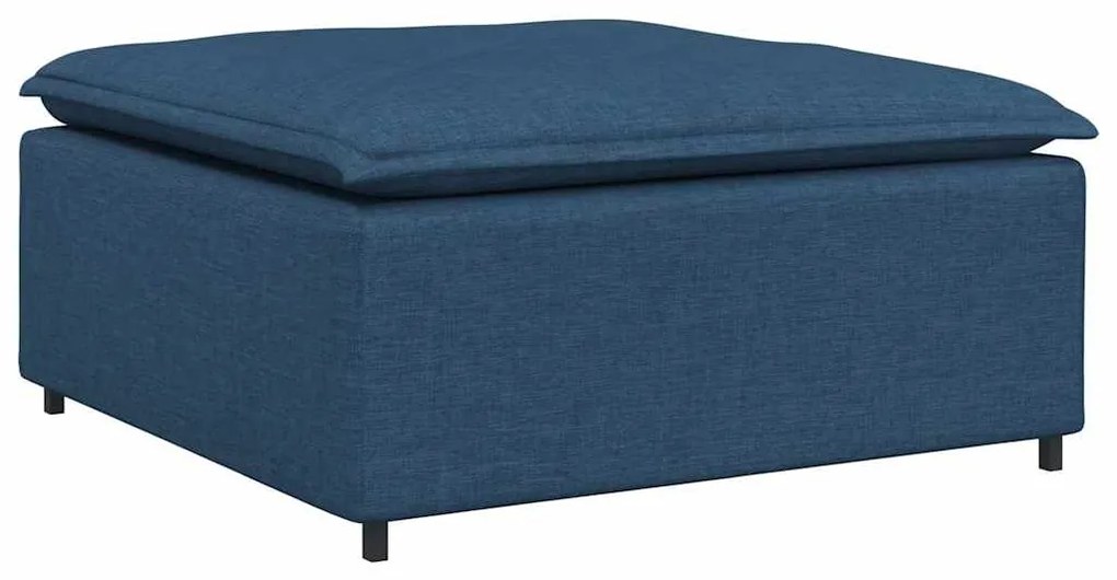 vidaXL Υποπόδιο Καναπέ Μπλε 100x100x48 εκ.