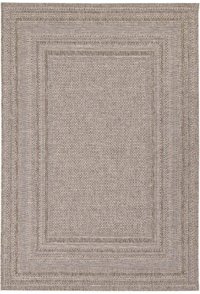Χαλί Ψάθινο Oria 50607 D Beige-Grey Royal Carpet 160X230cm
