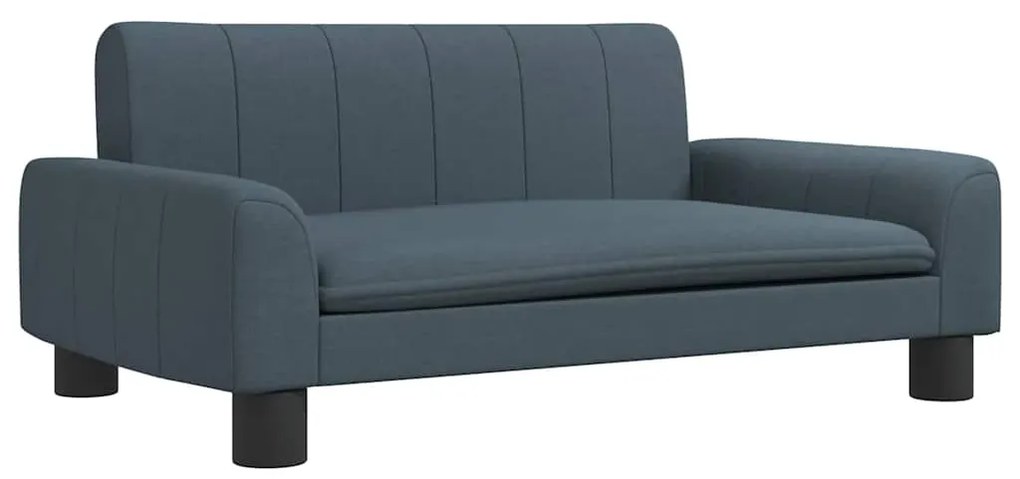 vidaXL Καναπές Παιδικός Σκούρο Γκρι 70x45x30 εκ. από Ύφασμα