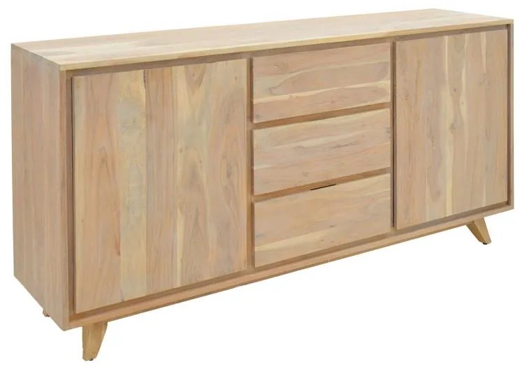 Μπουφές Emira Μασίφ Ξύλο Ακακίας σε Φυσικό 160x40x80 εκ. 160x40x80 εκ.