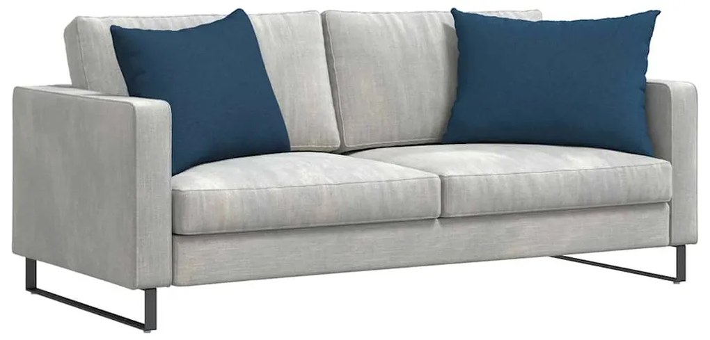 vidaXL Μαξιλάρι Καναπέ 2 pcs Μπλε 70 x 50 cm ύφασμα