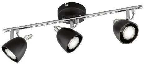 Σποτ Φωτιστικό Οροφής Μαύρο Gemma 820081 Fischer Honsel-820081-Μαύρο 820081