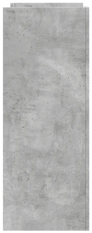 vidaXL Τραπεζάκι Κονσόλα Γκρι Σκυρ. 100x35x90 εκ. από Επεξ. Ξύλο