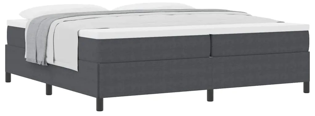 vidaXL Σκελετός Κρεβατιού Σκούρο γκρι 200 x 200 cm Βελούδο