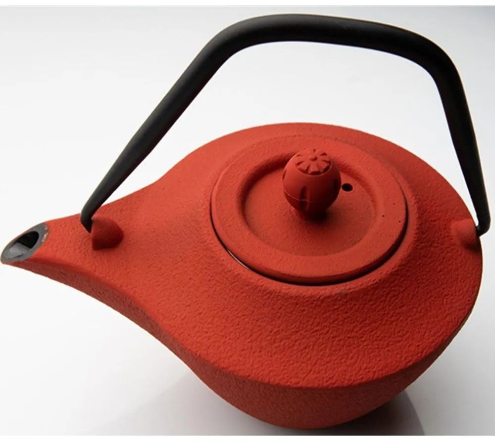 Τσαγιέρα Με Φίλτρο 403767 400ml Red Dinox Cast Iron