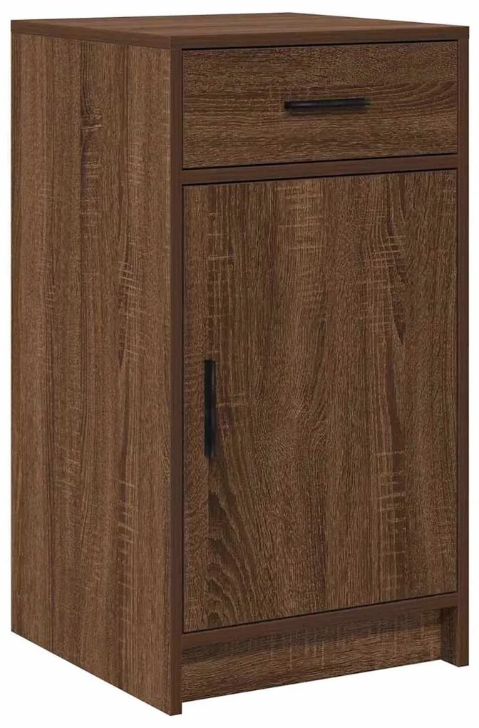 vidaXL Τραπέζι περιποίησης με συρτάρι 2 pcs Καφέ 40 x 41 x 75 εκ